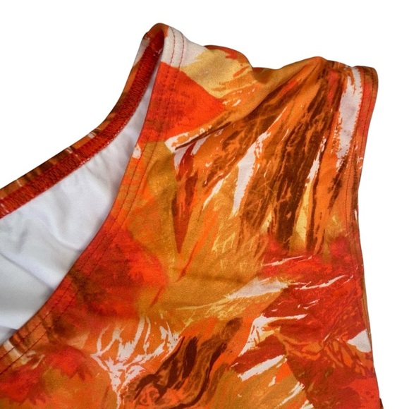 NEW Atmosea x Free People Wild Ocean Surf Bikini Bottoms Orange XL - Picture 4 of 10